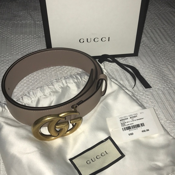 gucci belt porcelain rose